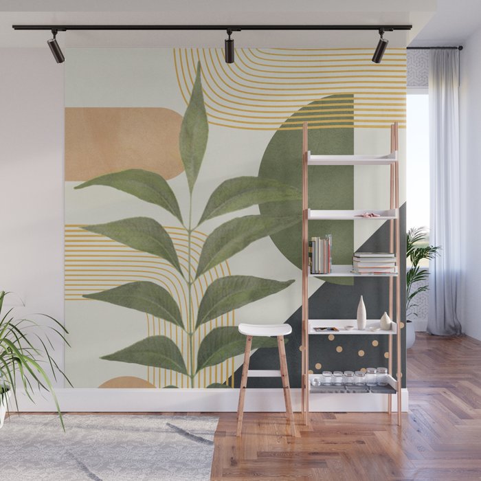 Branch Design 2 Wall Mural Gallery Image 1