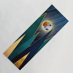 Metallic Peaks Yoga Mat Gallery Image 1