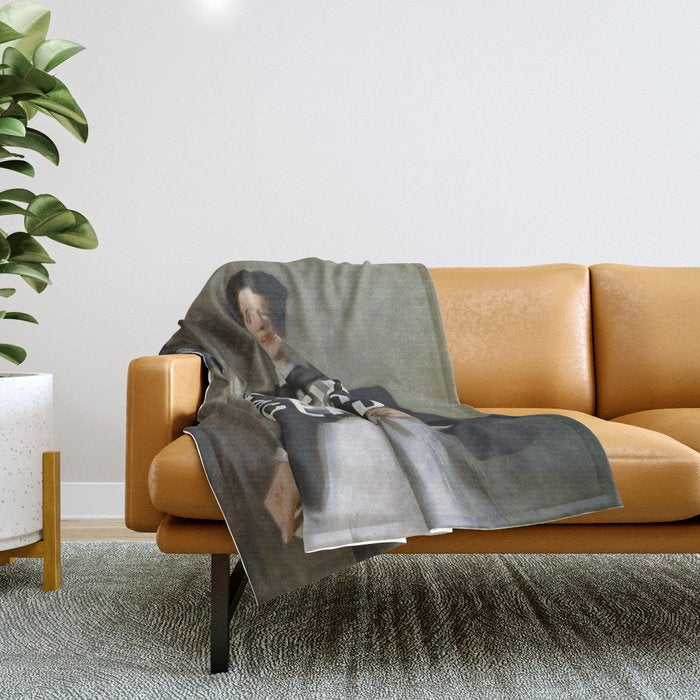 Everything Is Shit Except Us - Funny Love Quote Throw Blanket Gallery Image 1