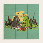 Let's have a break Wood Wall Art Gallery Image 1