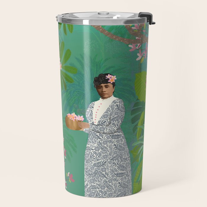 Queen LiliÊ»uokalani Peaceful Moments Travel Mug Gallery Image 2