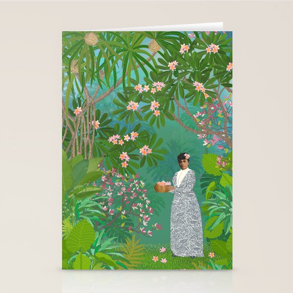 Queen LiliÊ»uokalani Peaceful Moments Stationery Card Gallery Image 2