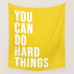 You Can Do Hard Things Wall Tapestry Gallery Image 4