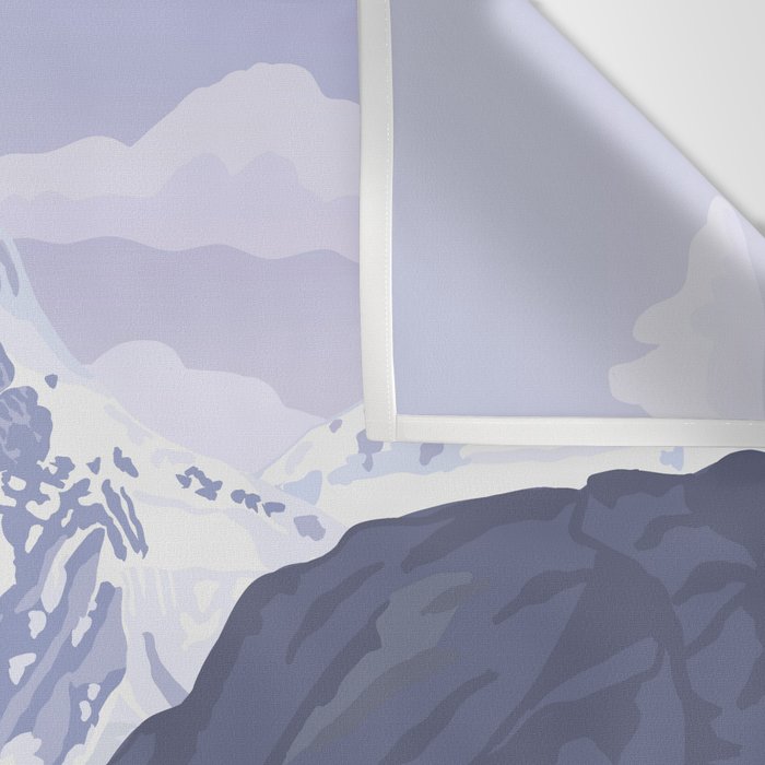 Glacier Bay National Park, Alaska, USA / Anchorage, Denali, Katmai, Kenai Fjords Wall Tapestry Gallery Image 3