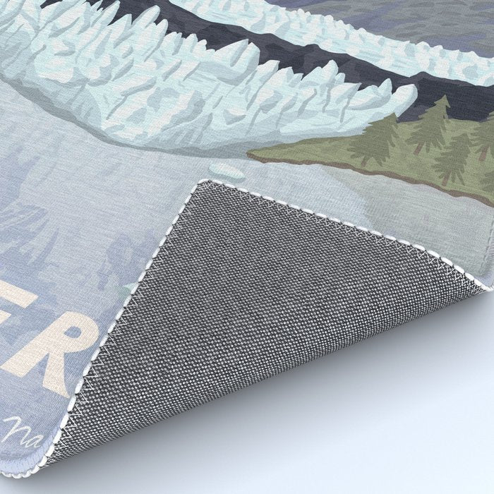 Glacier Bay National Park, Alaska, USA / Anchorage, Denali, Katmai, Kenai Fjords Rug Gallery Image 4