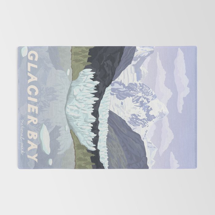 Glacier Bay National Park, Alaska, USA / Anchorage, Denali, Katmai, Kenai Fjords Rug Gallery Image 2
