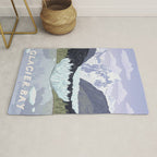 Glacier Bay National Park, Alaska, USA / Anchorage, Denali, Katmai, Kenai Fjords Rug Gallery Image 1