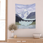 Glacier Bay National Park, Alaska, USA / Anchorage, Denali, Katmai, Kenai Fjords Wall Tapestry Gallery Image 2