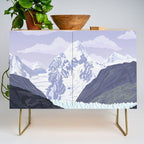 Glacier Bay National Park, Alaska, USA / Anchorage, Denali, Katmai, Kenai Fjords Credenza Gallery Image 1