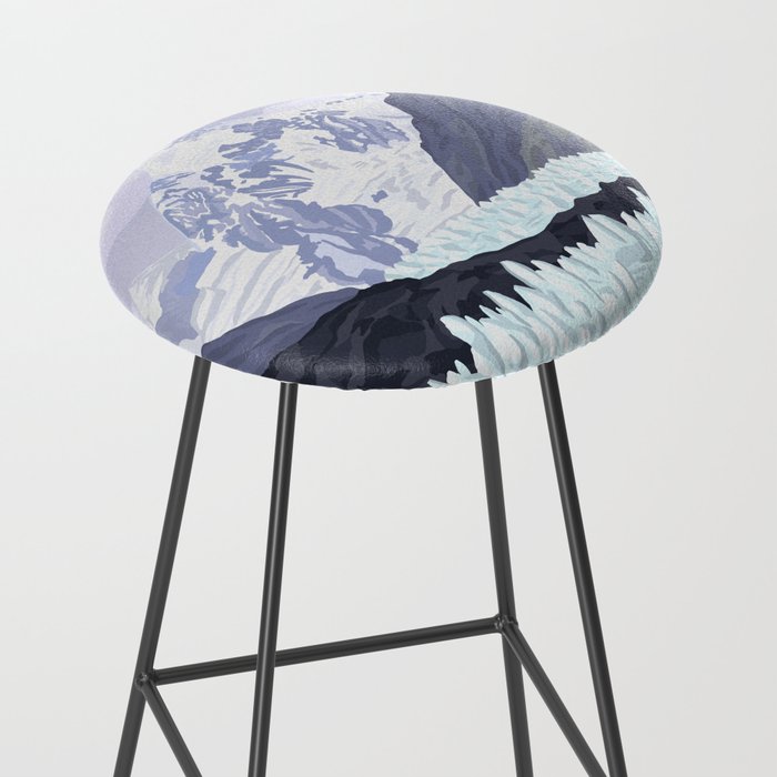 Glacier Bay National Park, Alaska, USA / Anchorage, Denali, Katmai, Kenai Fjords Stool Gallery Image 2
