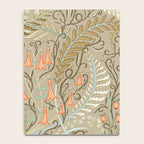 Woodland soil Morris style caramel Notebook Gallery Image 4