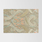 Woodland soil Morris style caramel Rug Gallery Image 2