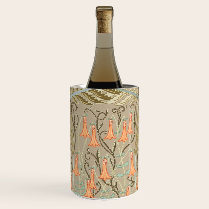 Woodland soil Morris style caramel Wine Chiller Gallery Image 1