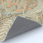 Woodland soil Morris style caramel Rug Gallery Image 4