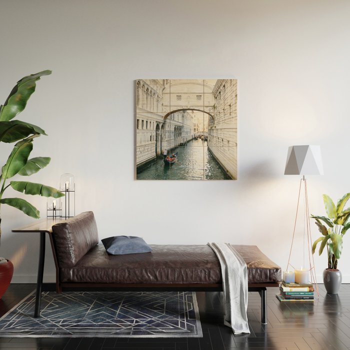 Venice Canals Wood Wall Art Gallery Image 2
