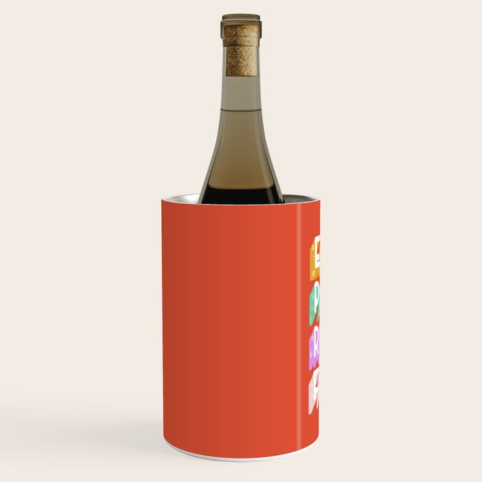 EAT PASTA RUN FASTA Wine Chiller Gallery Image 2
