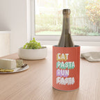 EAT PASTA RUN FASTA Wine Chiller Gallery Image 4
