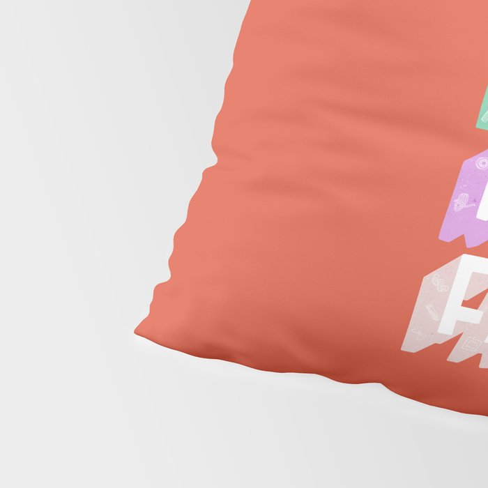 EAT PASTA RUN FASTA Pillow Sham Gallery Image 4