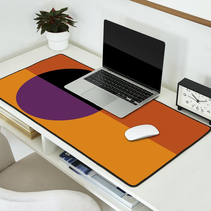 Color Block Abstract I Desk Mat Gallery Image 2