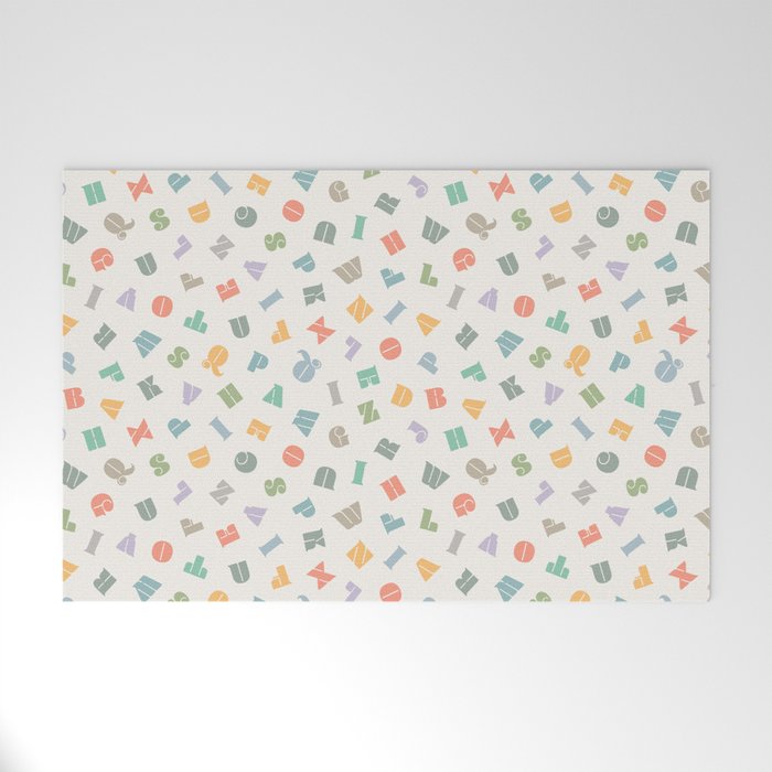 ABCs - Alphabet Welcome Mat Gallery Image 1