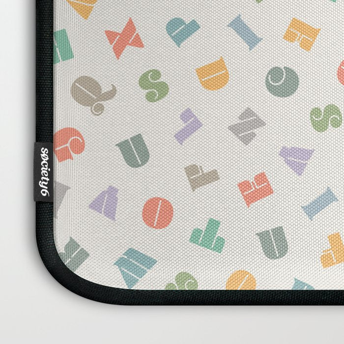 ABCs - Alphabet Laptop Sleeve Gallery Image 3