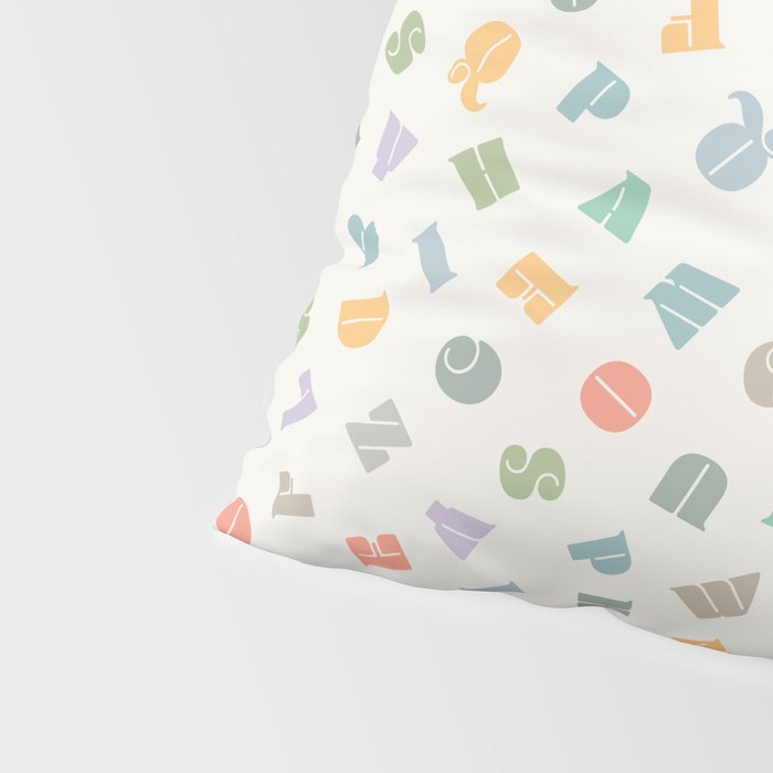 ABCs - Alphabet Pillow Sham Gallery Image 4