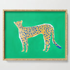 Leopard - Green Serving Tray Gallery Image 1