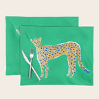 Leopard - Green Placemat Gallery Image 1