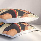 Retro Sunbathers Pillow Sham Gallery Image 3