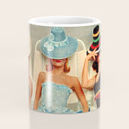 Retro Sunbathers Coffee Mug Gallery Image 4