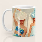 Retro Sunbathers Coffee Mug Gallery Image 3