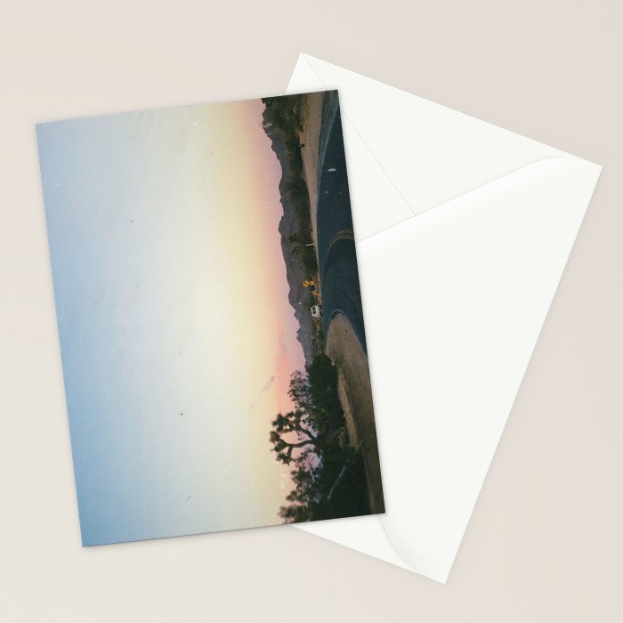 SUNSET ON THE ROAD XII Stationery Card Gallery Image 2