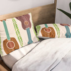 Island Life Ukuleles and Palms Pillow Sham Gallery Image 2