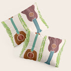 Island Life Ukuleles and Palms Pillow Sham Gallery Image 3