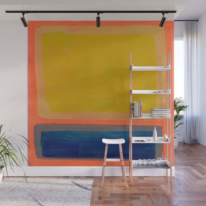 Lemon Sun  Wall Mural Gallery Image 1