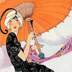 Vintage Magazine Cover - Motherhood on a Windy Beach Coffee Mug Gallery Image 2