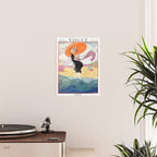 Vintage Magazine Cover - Motherhood on a Windy Beach Poster Gallery Image 2