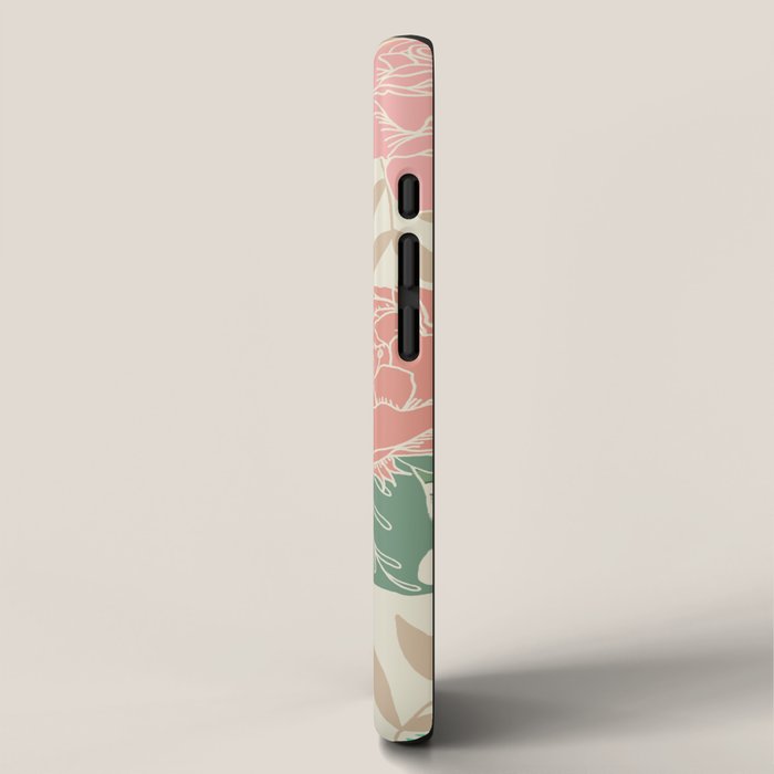 Victorian Garden with Hummingbird iPhone Case Gallery Image 2