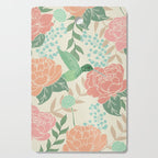 Victorian Garden with Hummingbird Cutting Board Gallery Image 1
