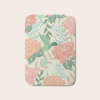 Victorian Garden with Hummingbird Bath Mat Gallery Image 1