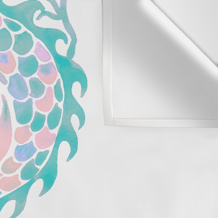 Chinese Dragon â 90s Pastel Palette Wall Tapestry Gallery Image 3
