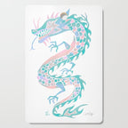 Chinese Dragon â 90s Pastel Palette Cutting Board Gallery Image 1
