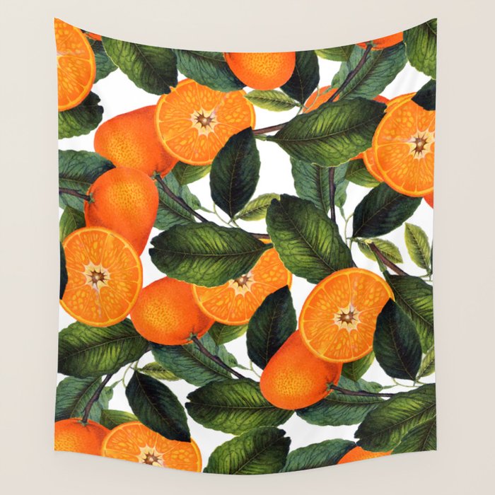 The Forbidden Orange #society6 #decor #buyart Wall Tapestry Gallery Image 4