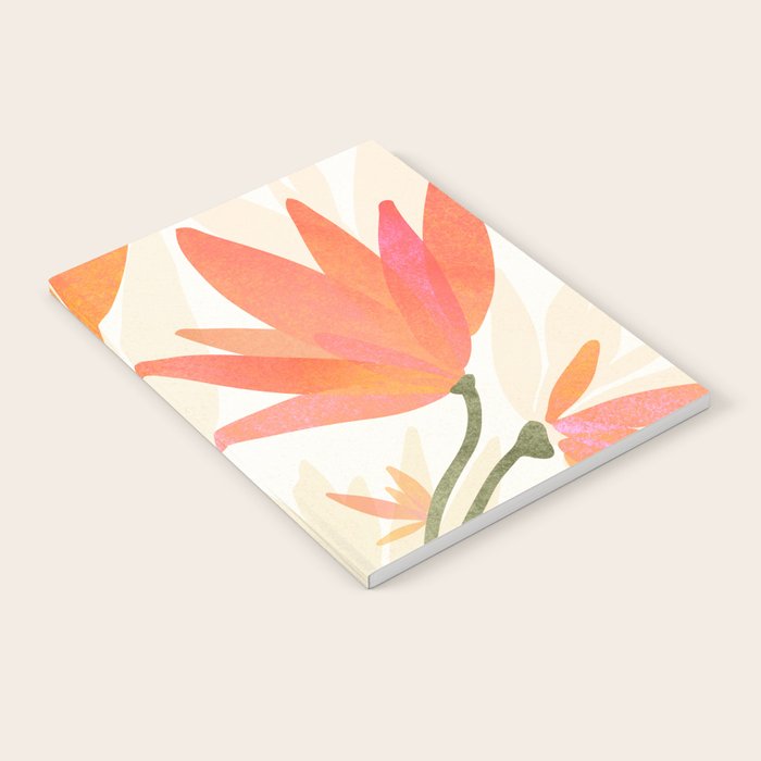 Bright Blooms Floral Painting Notebook Gallery Image 2