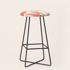 Bright Blooms Floral Painting Stool Gallery Image 1