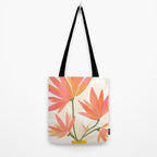 Bright Blooms Floral Painting Tote Bag Gallery Image 2