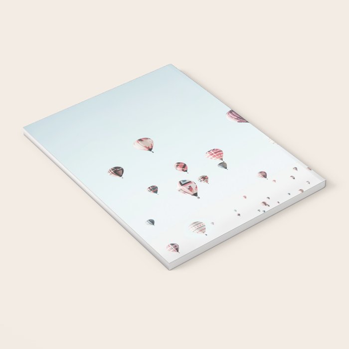 Hot Air Balloons Blue Sky Notebook Gallery Image 3