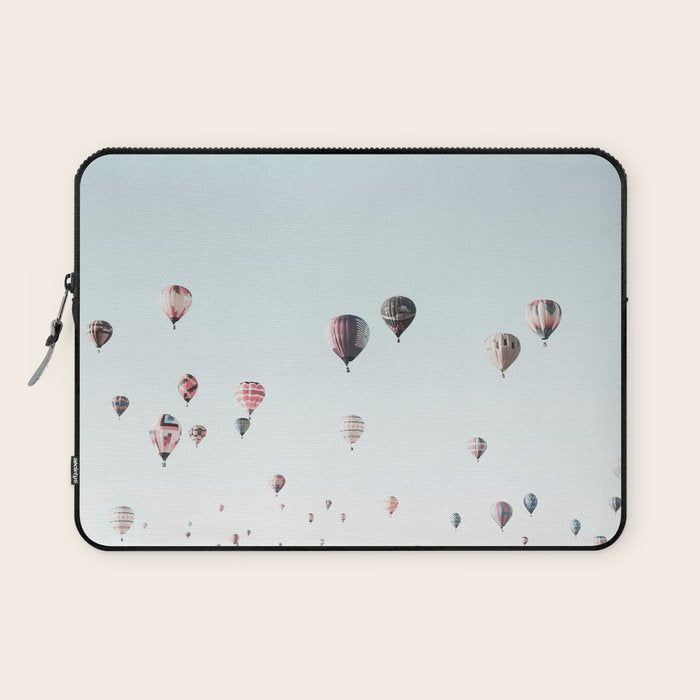 Hot Air Balloons Blue Sky Laptop Sleeve Gallery Image 1