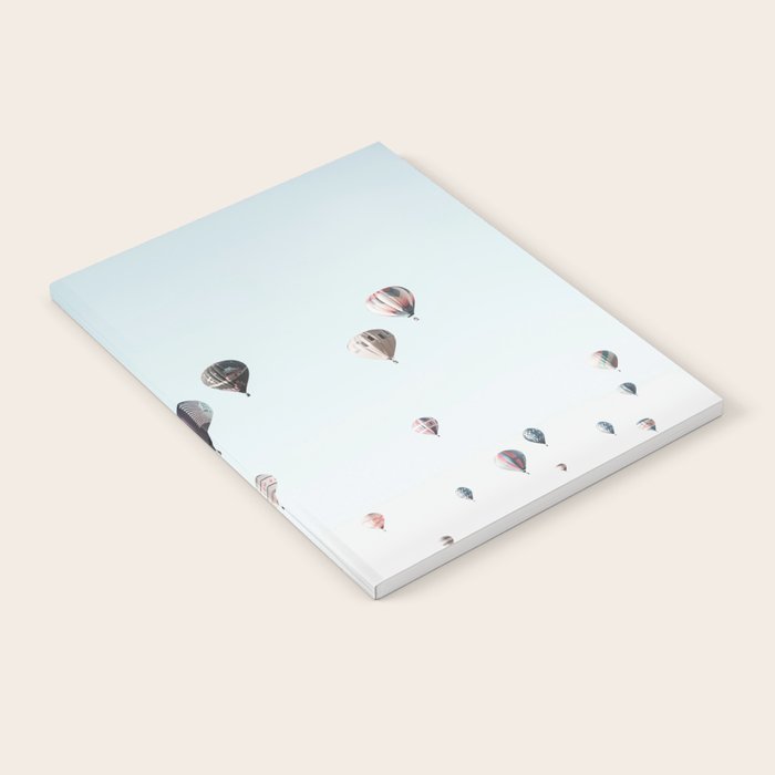 Hot Air Balloons Blue Sky Notebook Gallery Image 2