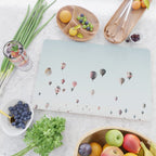 Hot Air Balloons Blue Sky Cutting Board Gallery Image 2